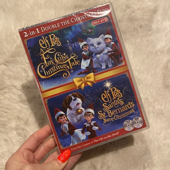 Elf Pets DVD double feature two in one NWT elf on the shelf Christmas movie - Picture 2 of 12